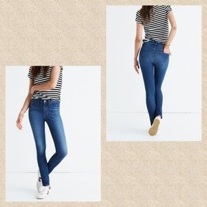 EUC Madewell 9" High-Rise Skinny Jeans